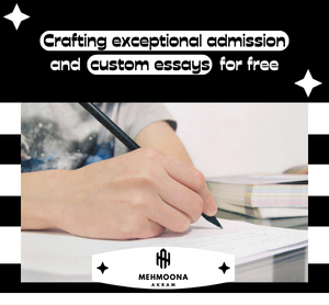 Crafting exceptional admission and custom essays for free. Unlock your potential today!